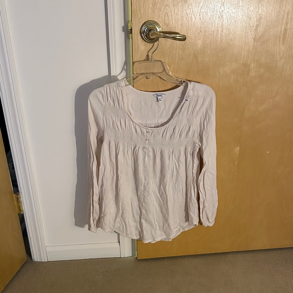 Sonoma Women's Light Cream Blouse